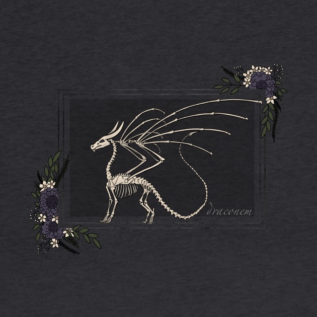 Dragon Skeleton Dark by JBeasleyDesigns